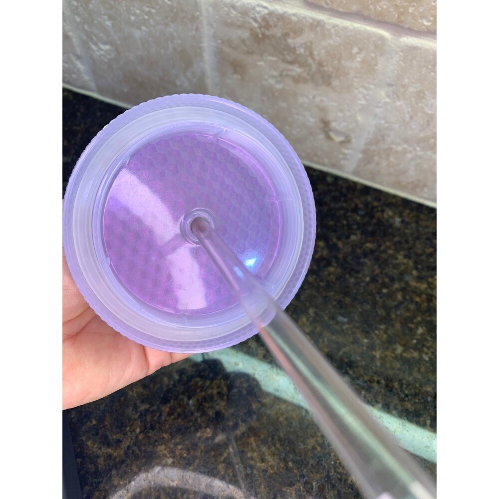 Starbucks 2021 Icy Venti Tumbler - Holographic Studded Limited Edition - 24 OZ - Picture 8 of 9